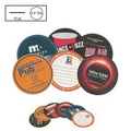 3.5" Circle Light Weight (12 Point) Pulpboard Coaster w/ 4 Color Process